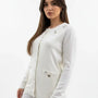 Cardigan girocollo con ricami DORABELLA