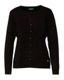 Cardigan girocollo basic con bottoni BURGUNDY DORABELLA