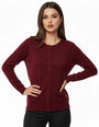 Cardigan girocollo basic con bottoni DORABELLA