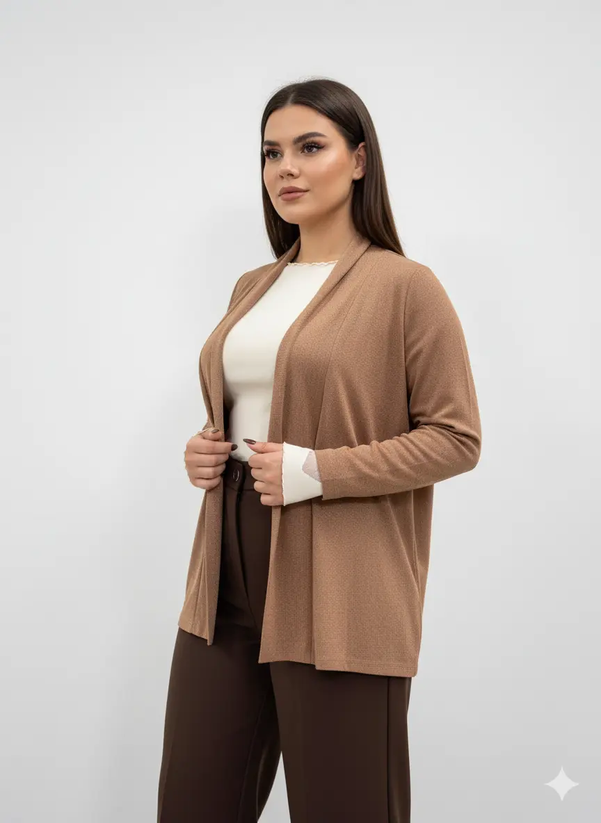 Cardigan in filo lurex DORABELLA PIU'