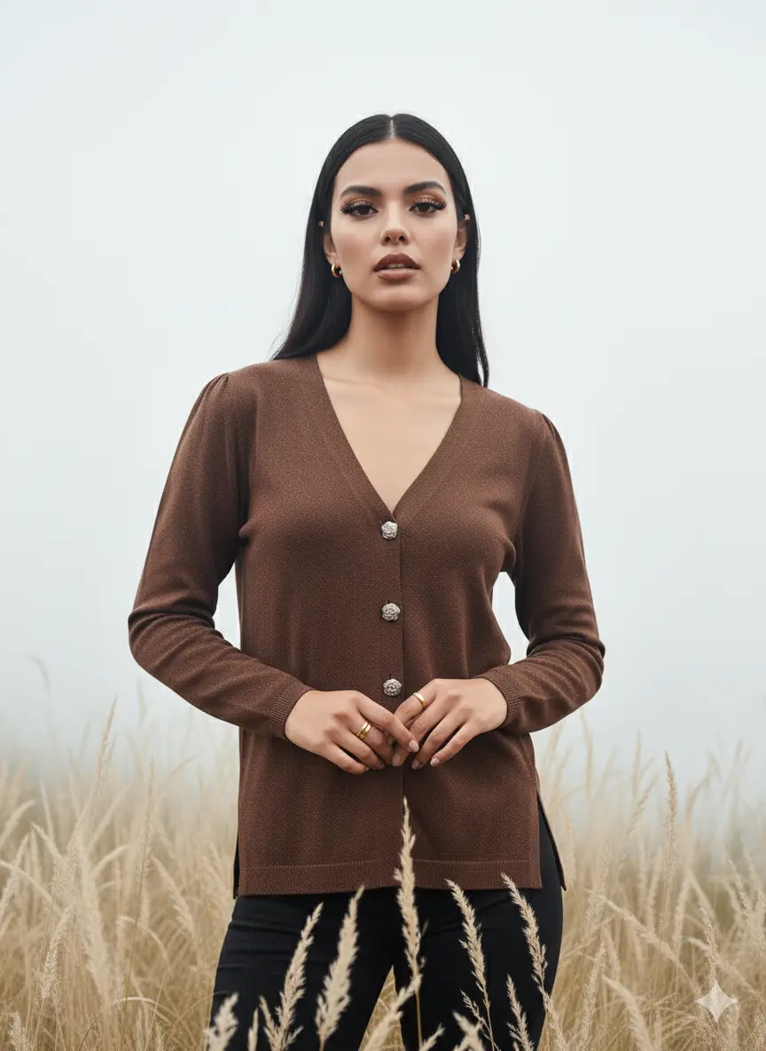 Cardigan in lurex DORABELLA