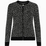 Cardigan jacquard con zip DORABELLA PIU'