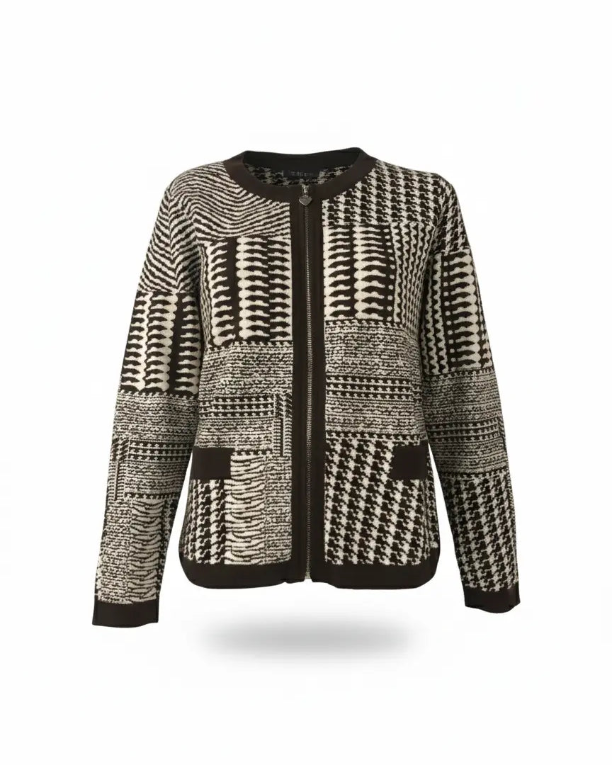Cardigan jaquard DORABELLA