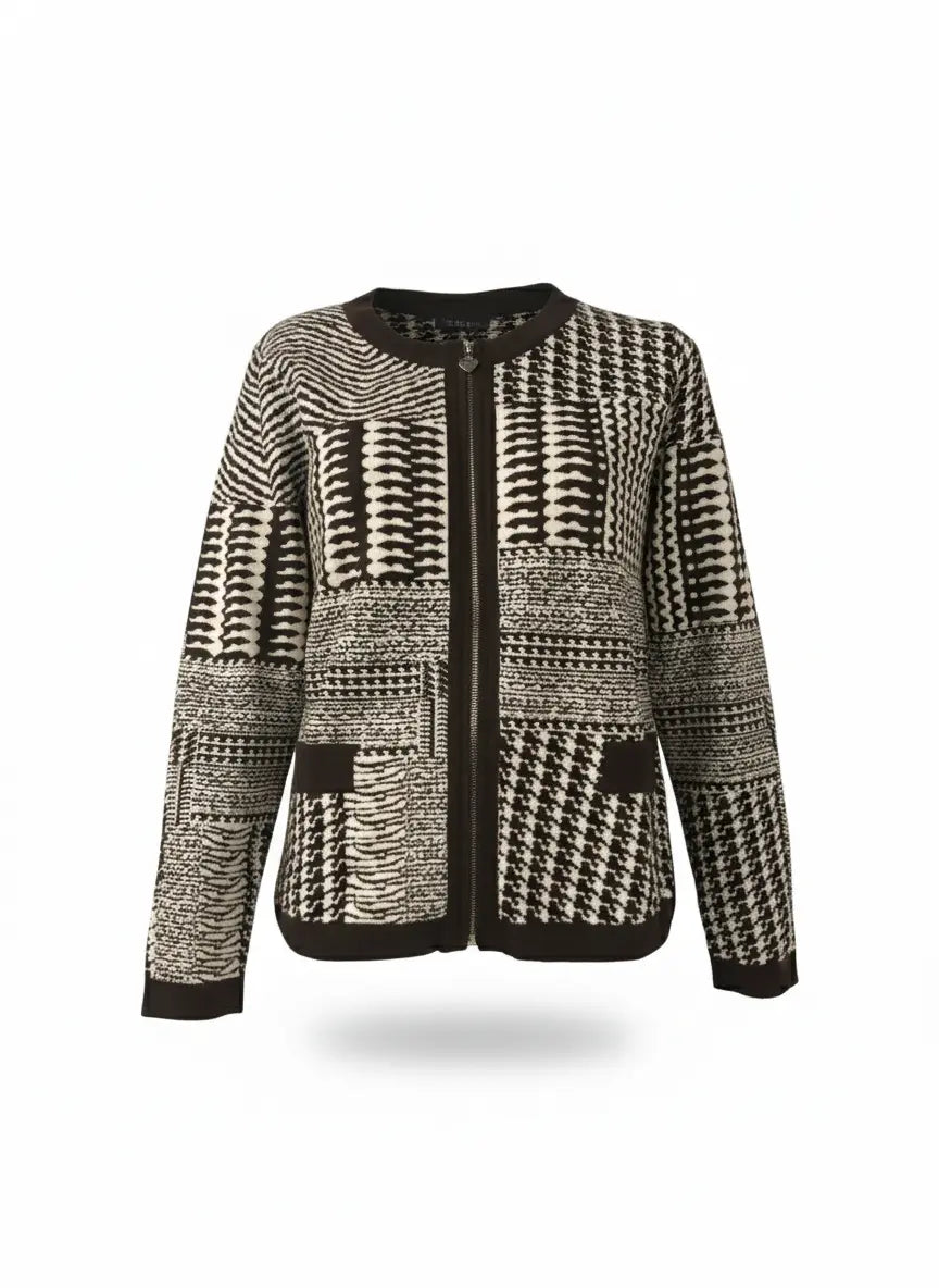 Cardigan jaquard DORABELLA
