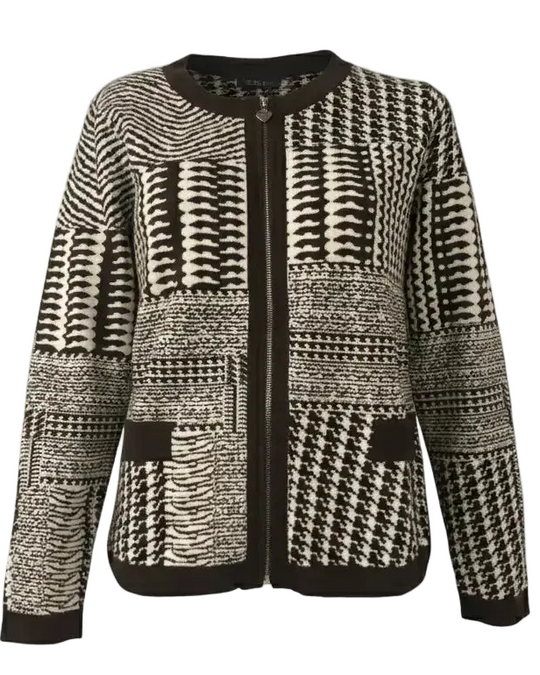 Cardigan jaquard DORABELLA