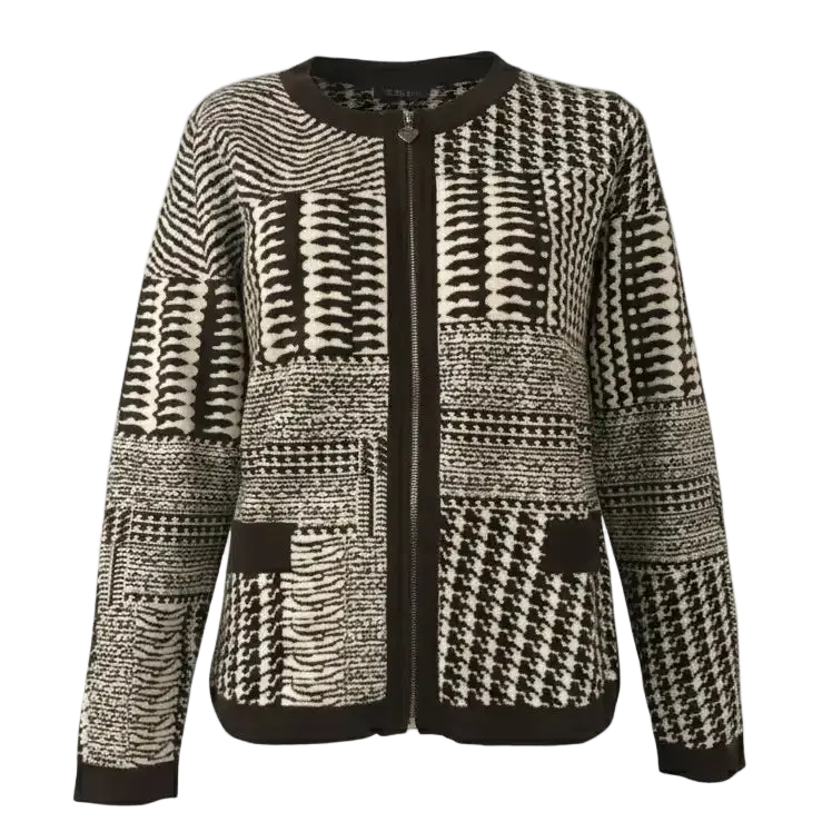 Cardigan jaquard DORABELLA