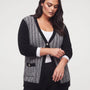 Cardigan scollo a V DORABELLA PIU'