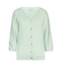 Cardigan scollo a V con bottoni e maniche a trafori ALOE DORABELLA