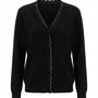 Cardigan scollo a V lurex DORABELLA PIU'