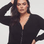 Cardigan scollo a V lurex DORABELLA PIU'