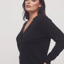 Cardigan scollo a V lurex DORABELLA PIU'