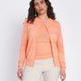 Cardigan senza bottoni con trafori all over PESCA DORABELLA XXXL