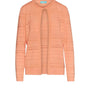 Cardigan senza bottoni con trafori all over PESCA DORABELLA