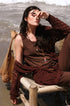 Cardigan traforato con fusciacca DORABELLA