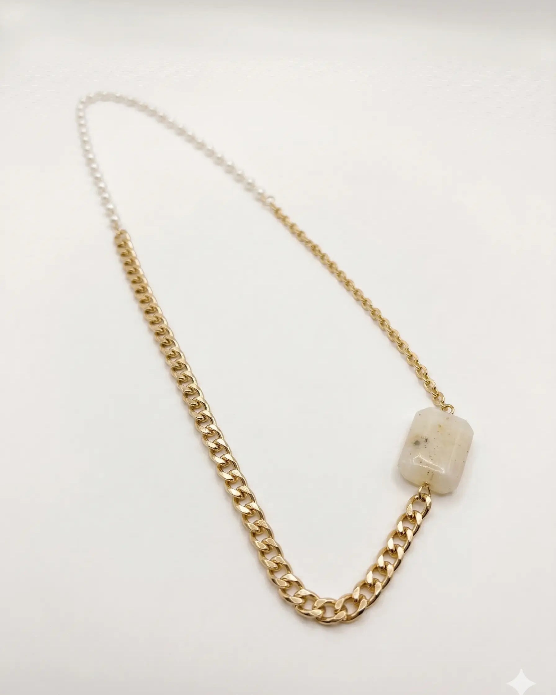 Collana bimateriale DORABELLA