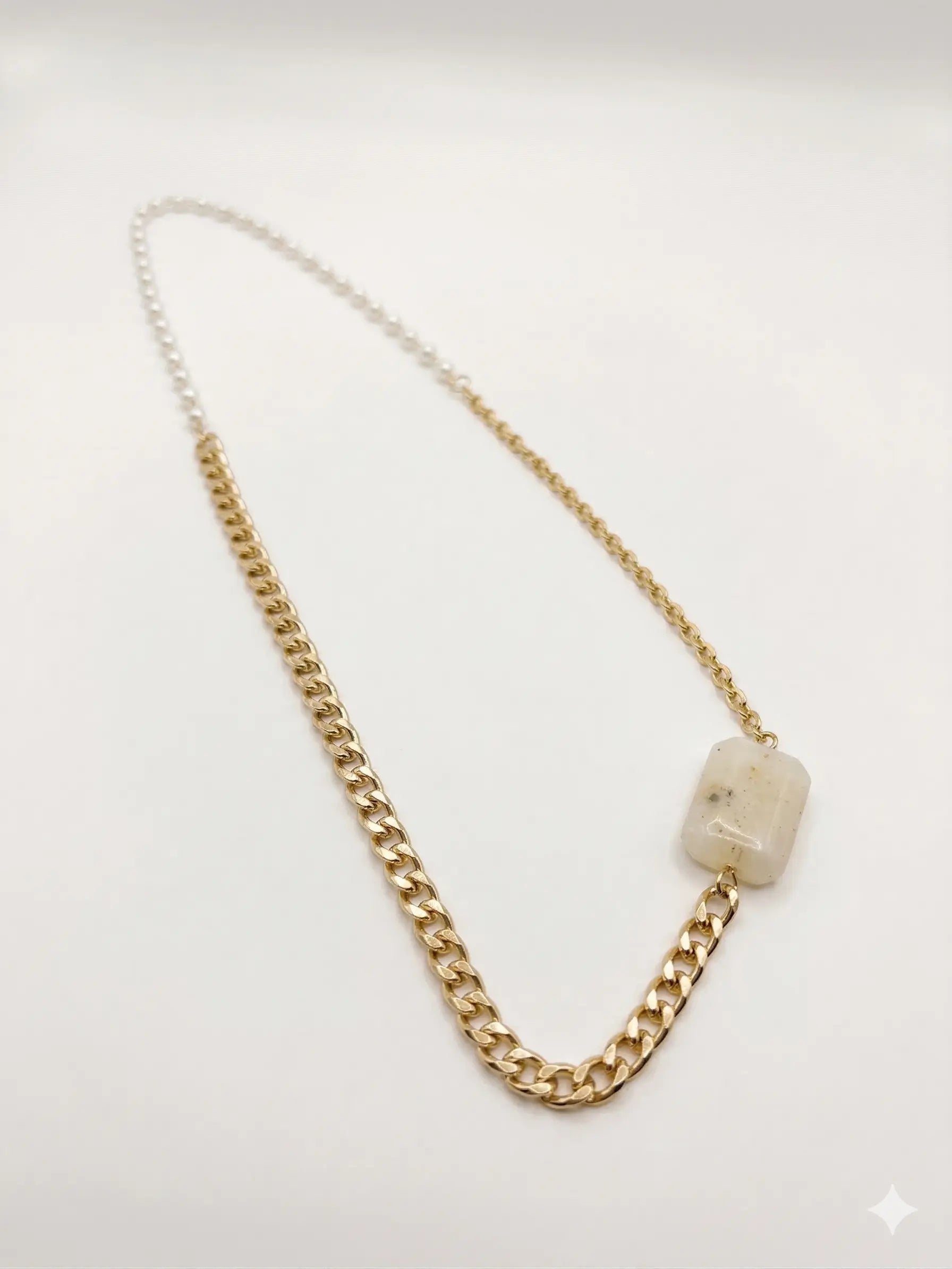 Collana bimateriale DORABELLA
