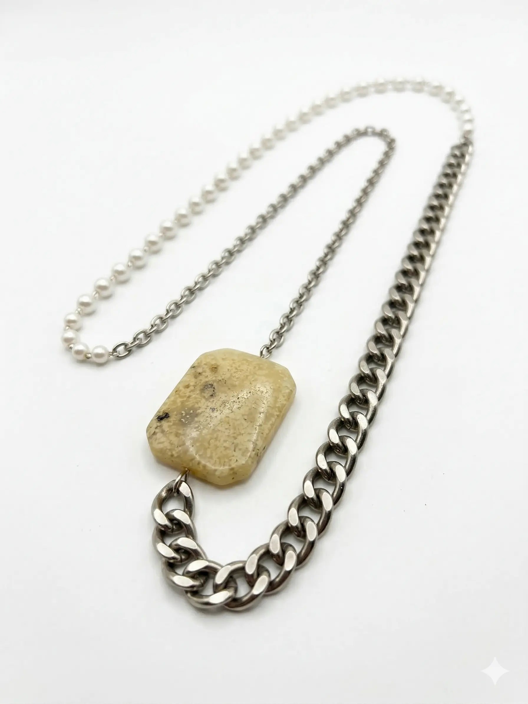Collana bimateriale DORABELLA