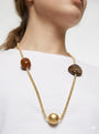 Collana con sfere irregolari DORABELLA
