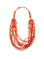 Collana multifilo con pietre colorate grandi e piccole regolabile Dorabella