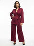 Completo spolvero con spalline interne e pantalone palazzo con bustino elastico Unica by Dorabella