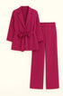 Completo spolvero con spalline interne e pantalone palazzo con bustino elastico Unica by Dorabella ciliegia-Taglia-Unica-Curvy-fino-alla-54