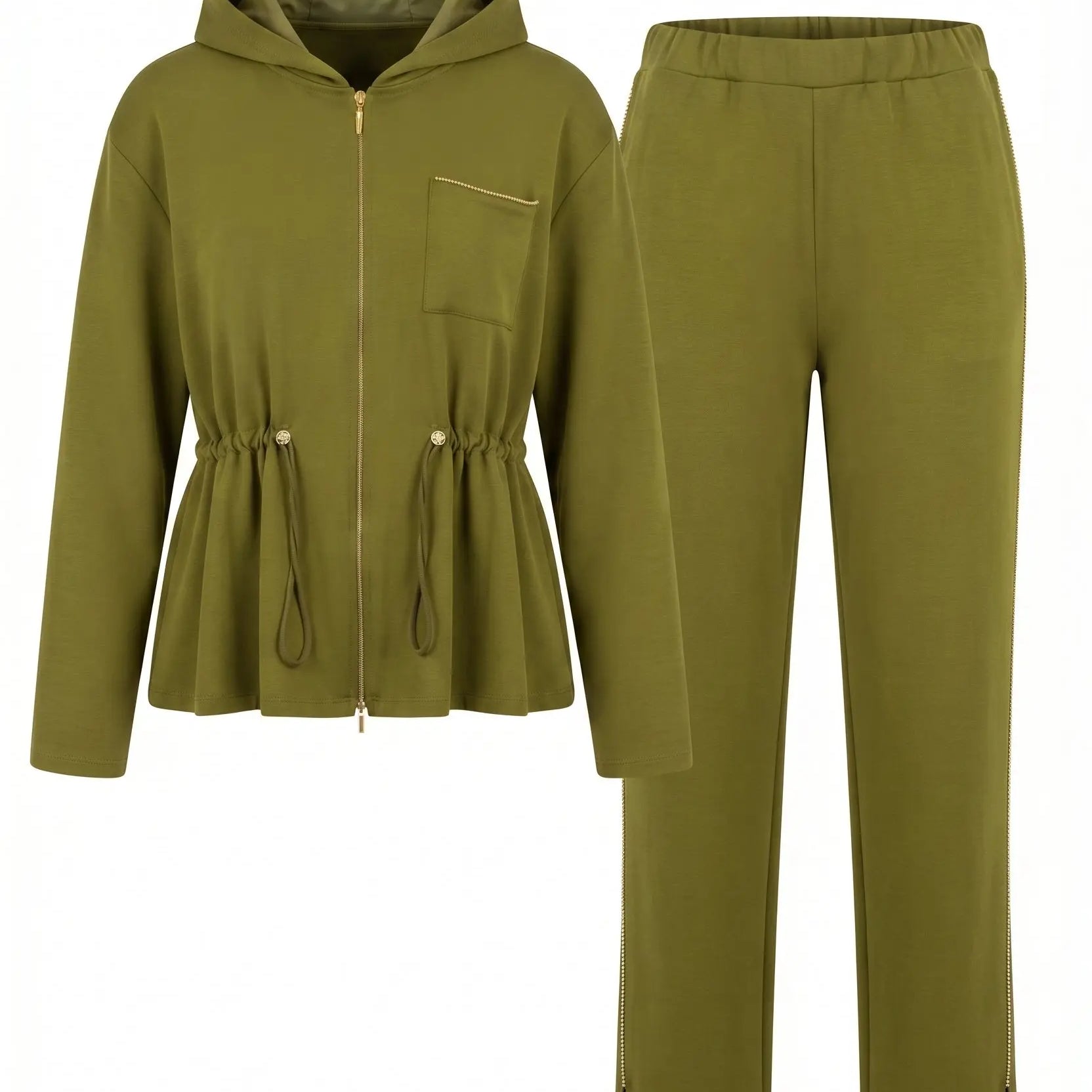 Coordinato felpa e pantalone con microchain DORABELLA