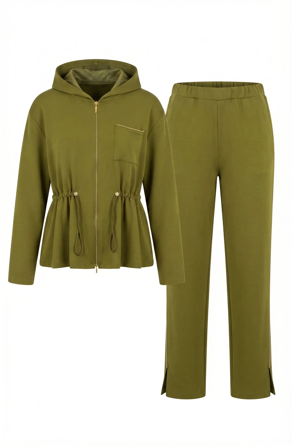 Coordinato felpa e pantalone con microchain DORABELLA