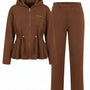 Coordinato felpa e pantalone con microchain DORABELLA