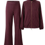 Coordinato felpa e pantalone full strass DORABELLA