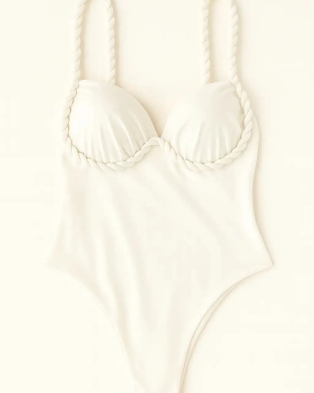 Costume intero con dettaglio intrecciato Unica by Dorabella Taglia-unica-44-46-o-M-L-Bianco