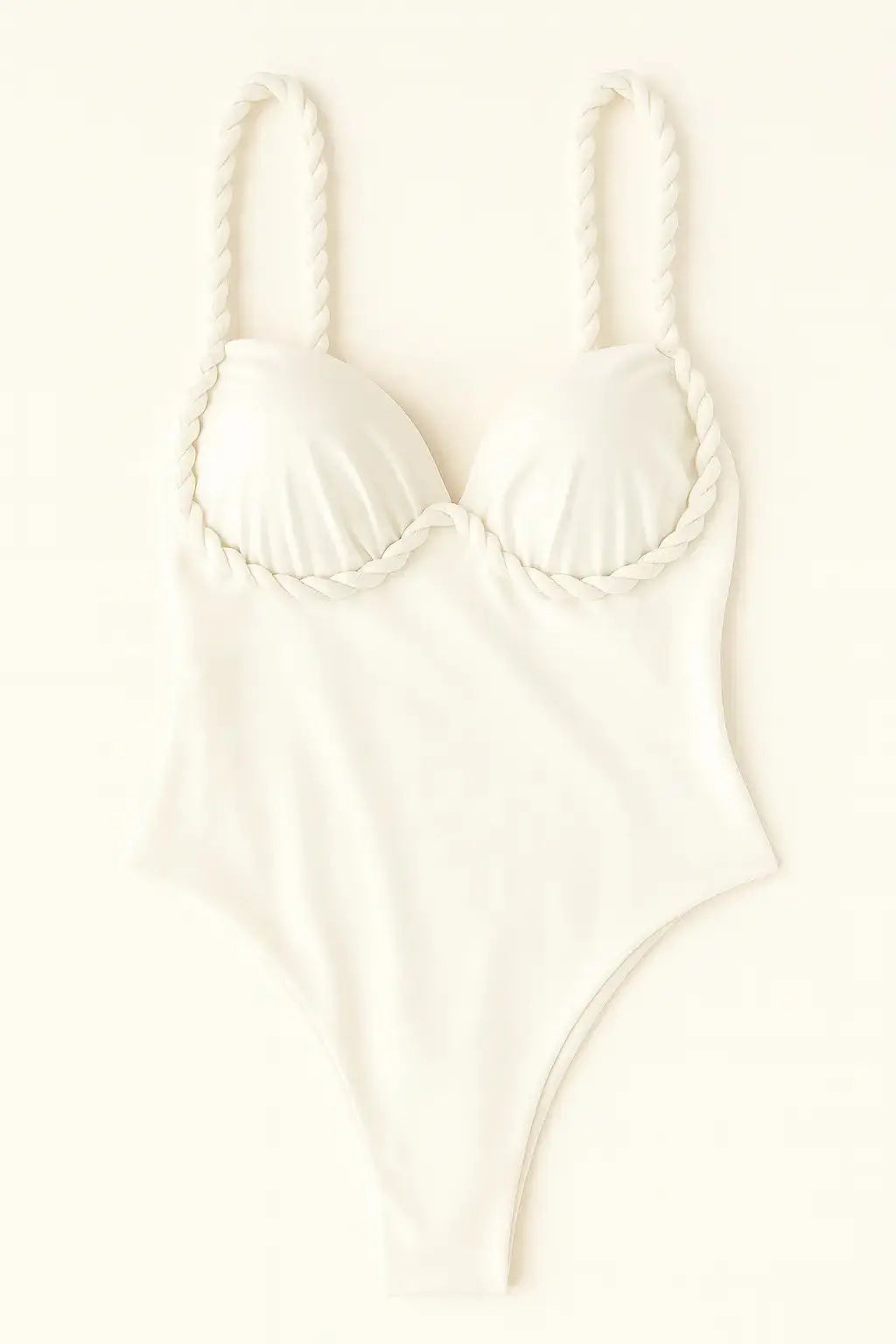 Costume intero con dettaglio intrecciato Unica by Dorabella Taglia-unica-44-46-o-M-L-Bianco