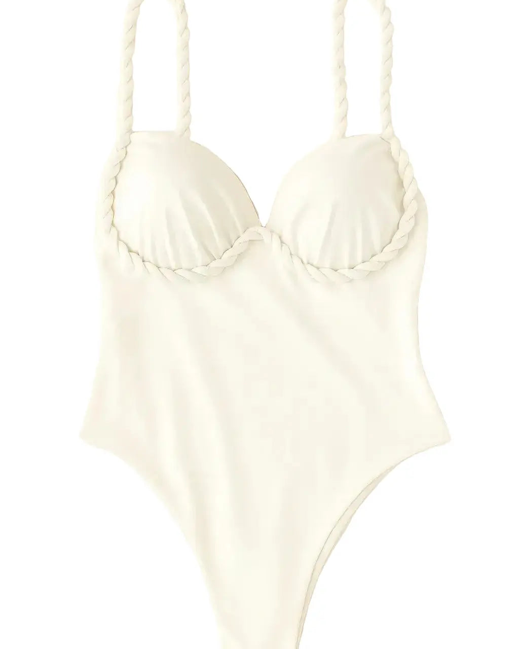 Costume intero con dettaglio intrecciato Unica by Dorabella Taglia-unica-44-46-o-M-L-Bianco