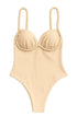 Costume intero con dettaglio intrecciato Unica by Dorabella Taglia-unica-44-46-o-M-L-Beige