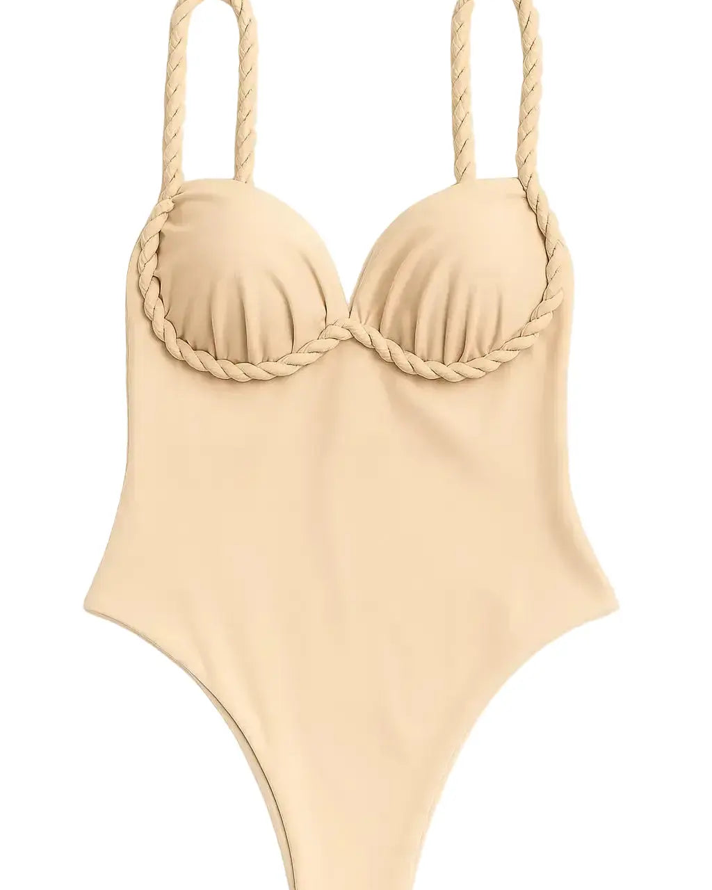 Costume intero con dettaglio intrecciato Unica by Dorabella Taglia-unica-44-46-o-M-L-Beige