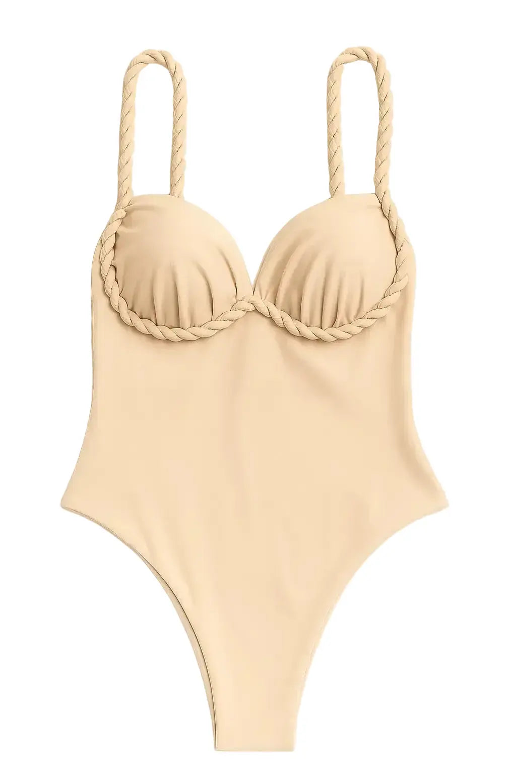 Costume intero con dettaglio intrecciato Unica by Dorabella Taglia-unica-44-46-o-M-L-Beige