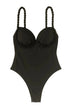Costume intero con dettaglio intrecciato Unica by Dorabella Taglia-unica-44-46-o-M-L-Nero