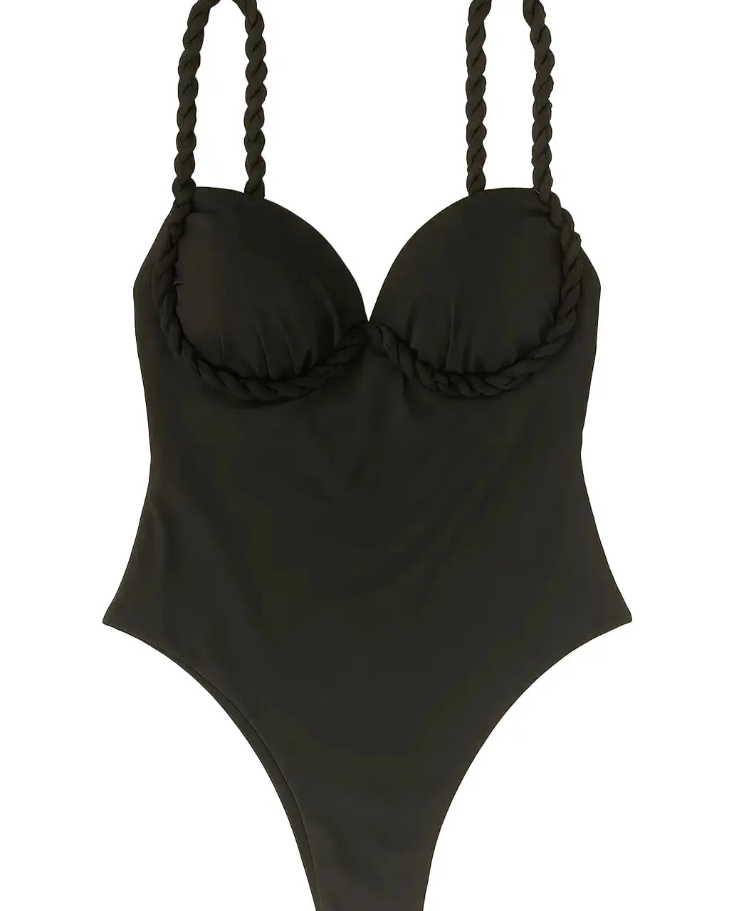 Costume intero con dettaglio intrecciato Unica by Dorabella Taglia-unica-44-46-o-M-L-Nero