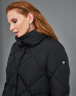 BLACK padded down jacket