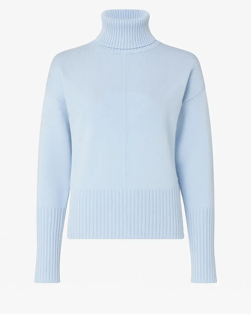 Dolcevita con profili a costina DORABELLA