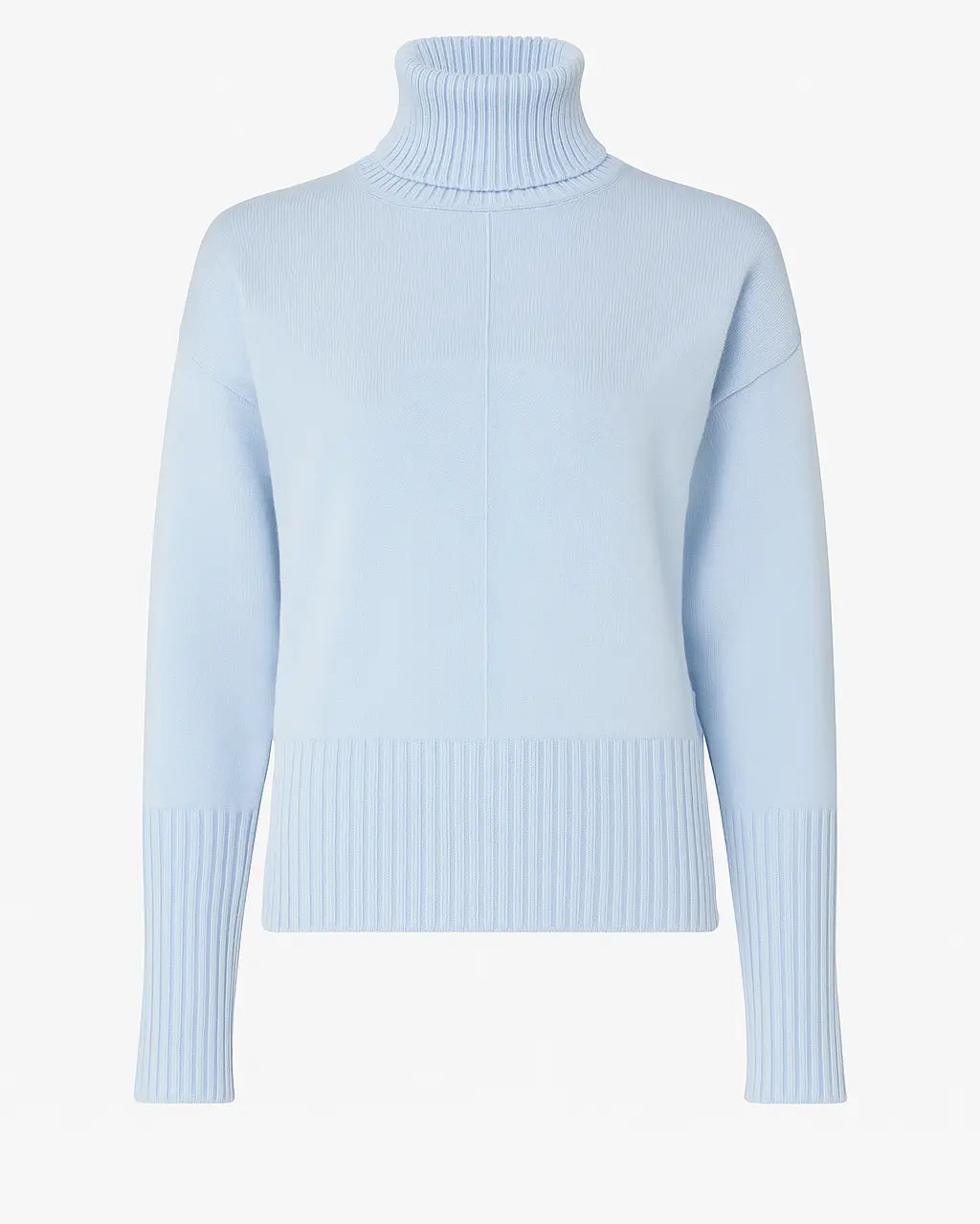 Dolcevita con profili a costina DORABELLA