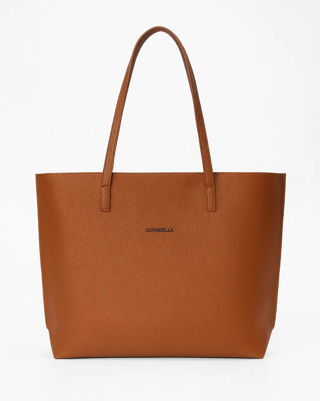 Easy bag in ecopelle a grana CACAO DORABELLA EASY