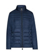 Easy jacket con zip e piping BLU DORABELLA EASY