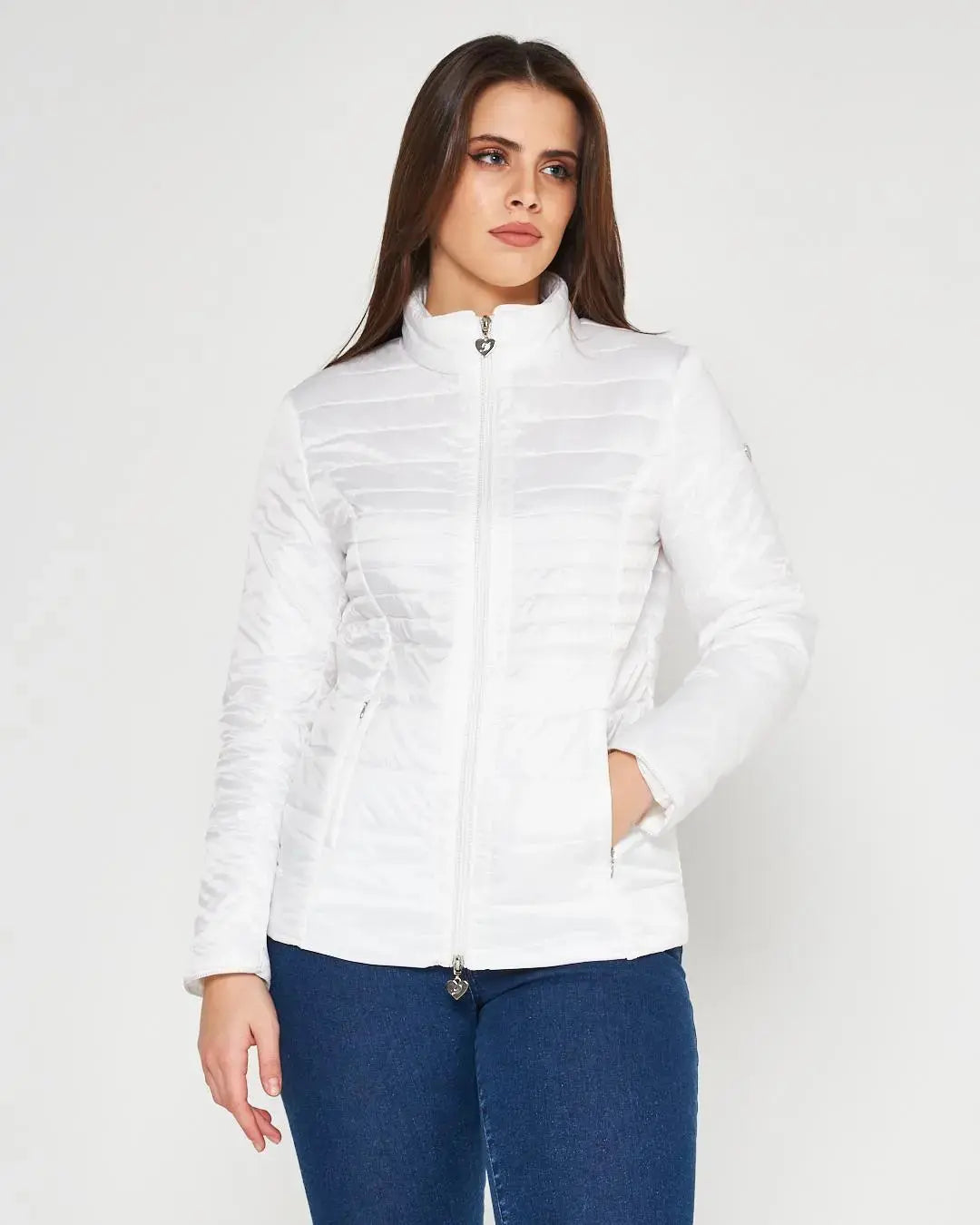 Easy jacket con zip e piping DORABELLA EASY