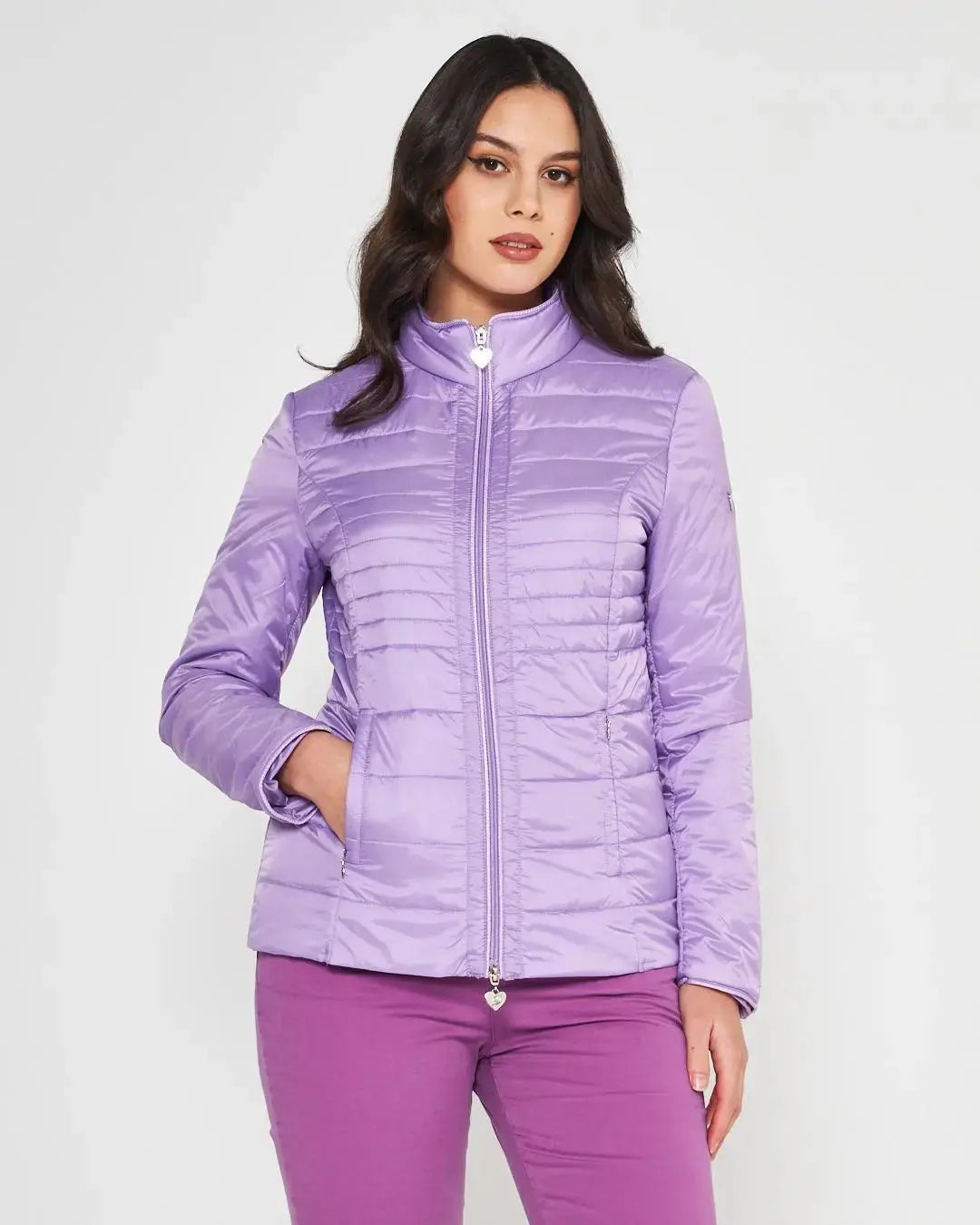 Easy jacket con zip e piping DORABELLA EASY