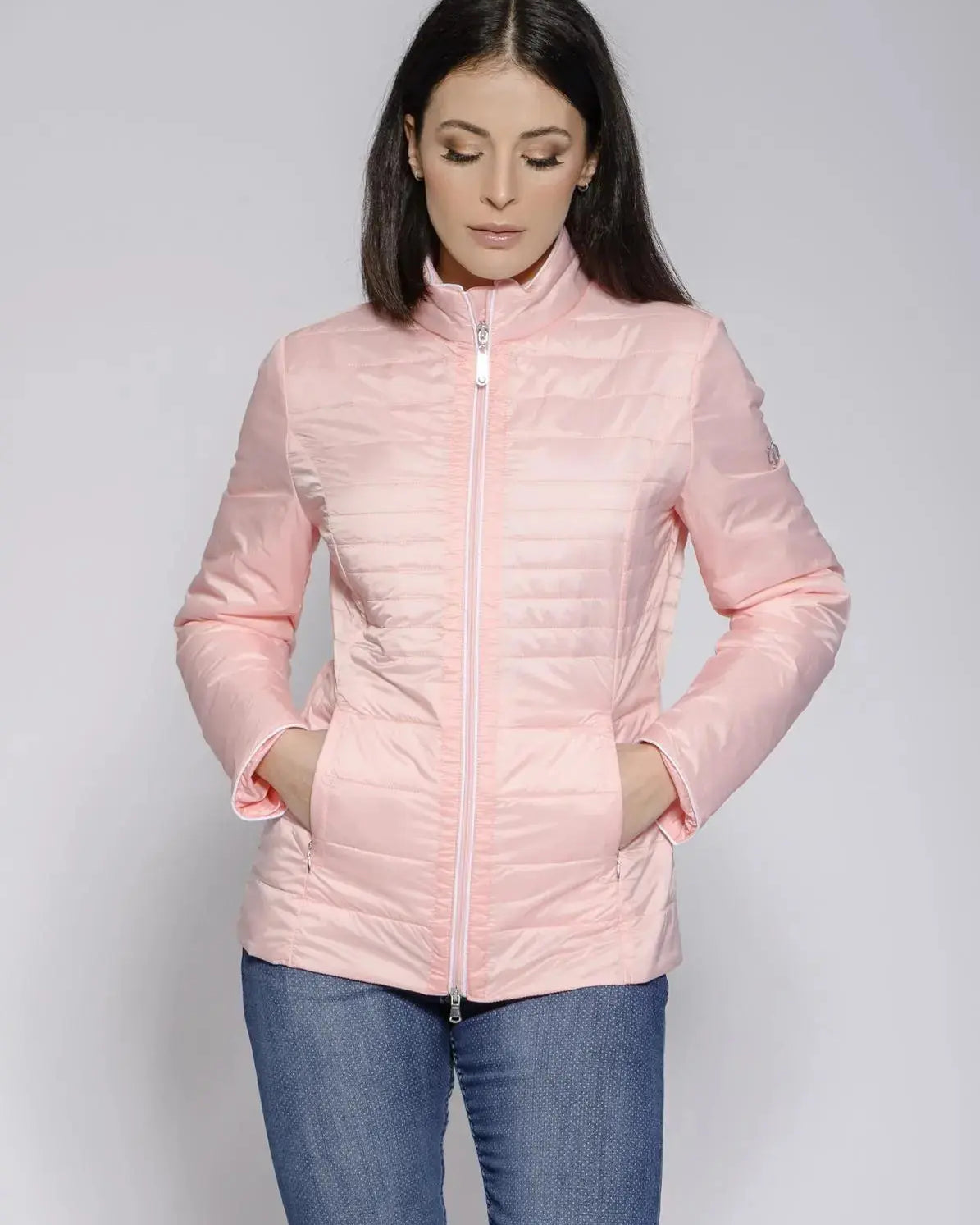 Easy jacket con zip e piping DORABELLA EASY