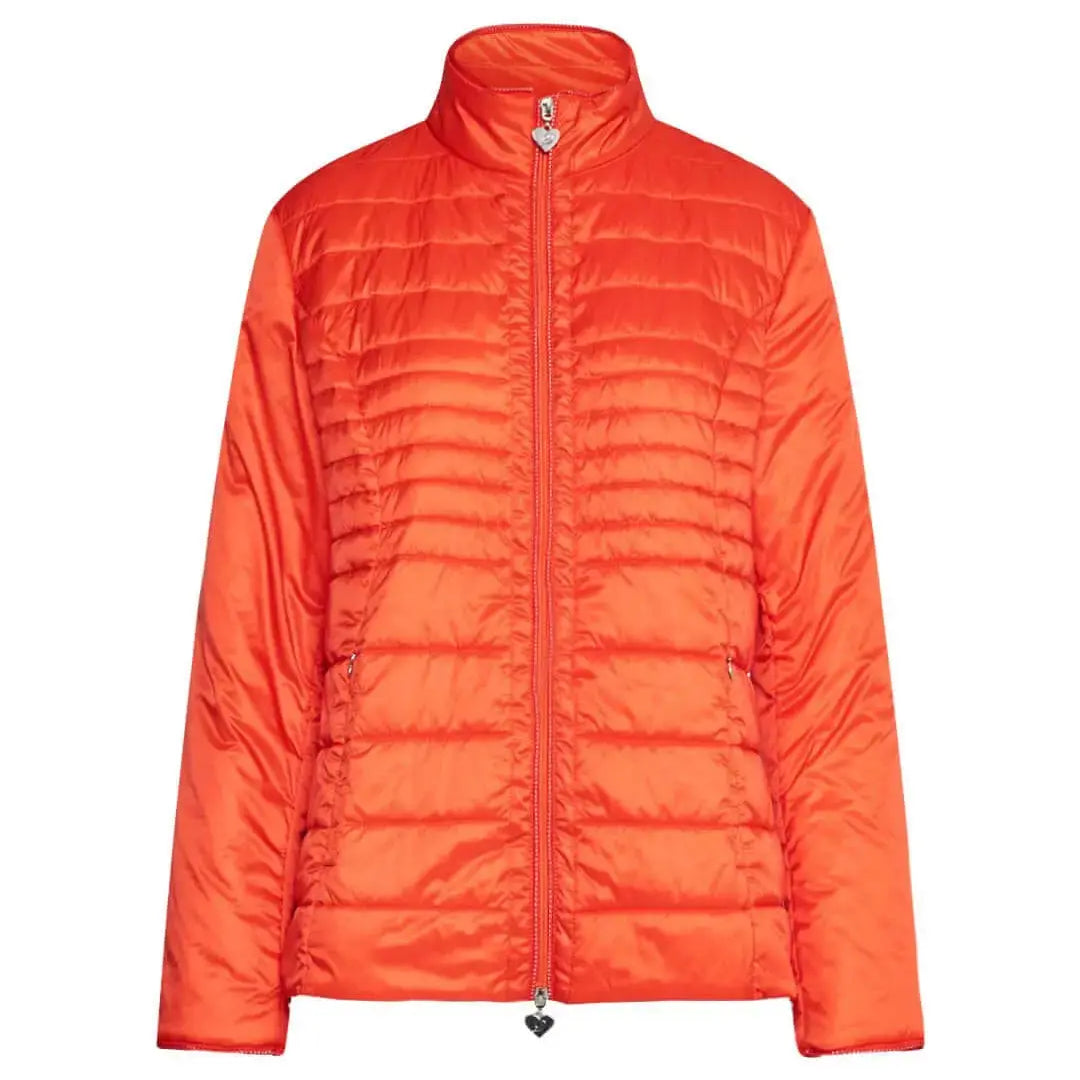 Easy jacket con zip e piping PAPAVERO DORABELLA EASY