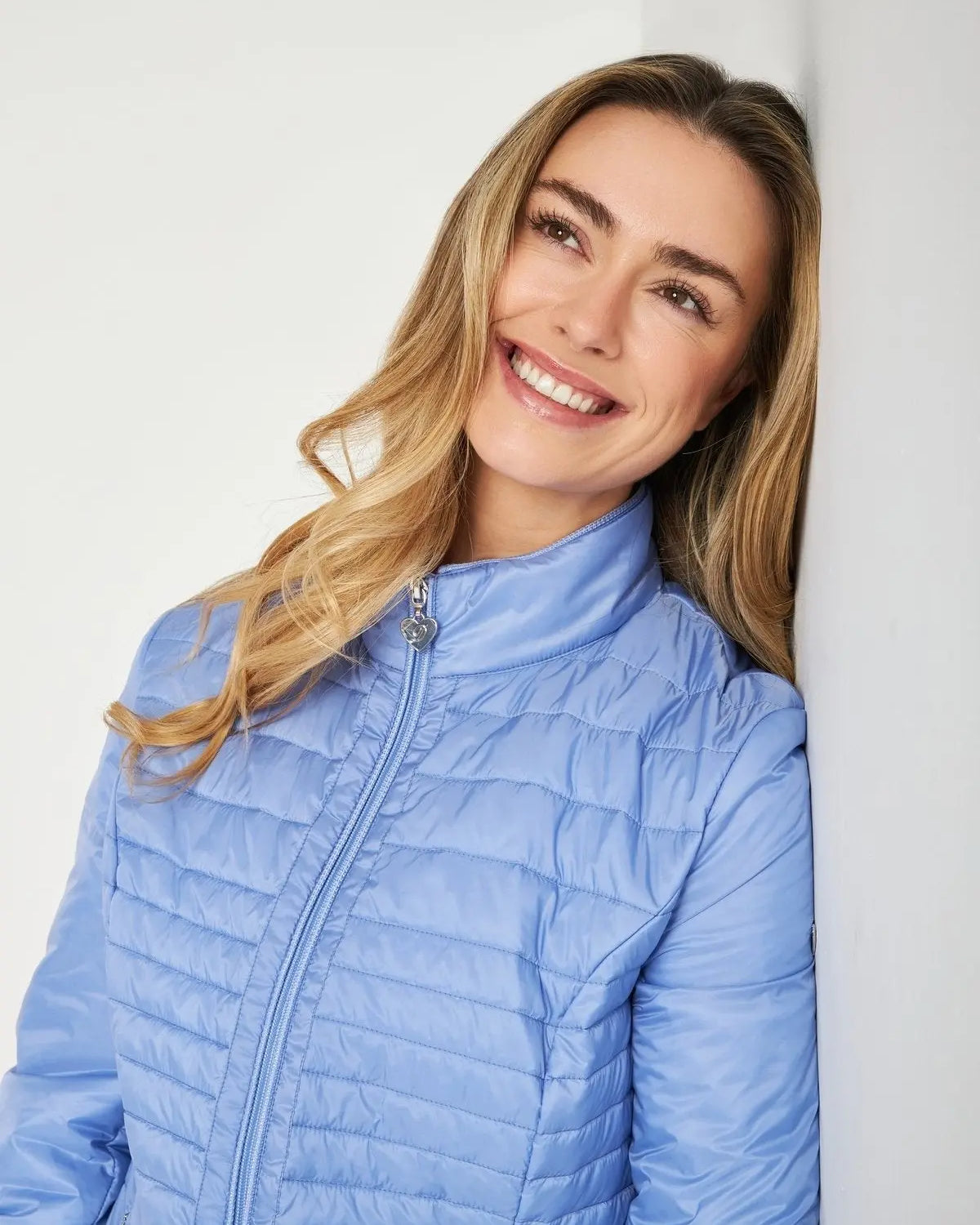 Easy jacket con zip e piping LAVANDA DORABELLA EASY XXL