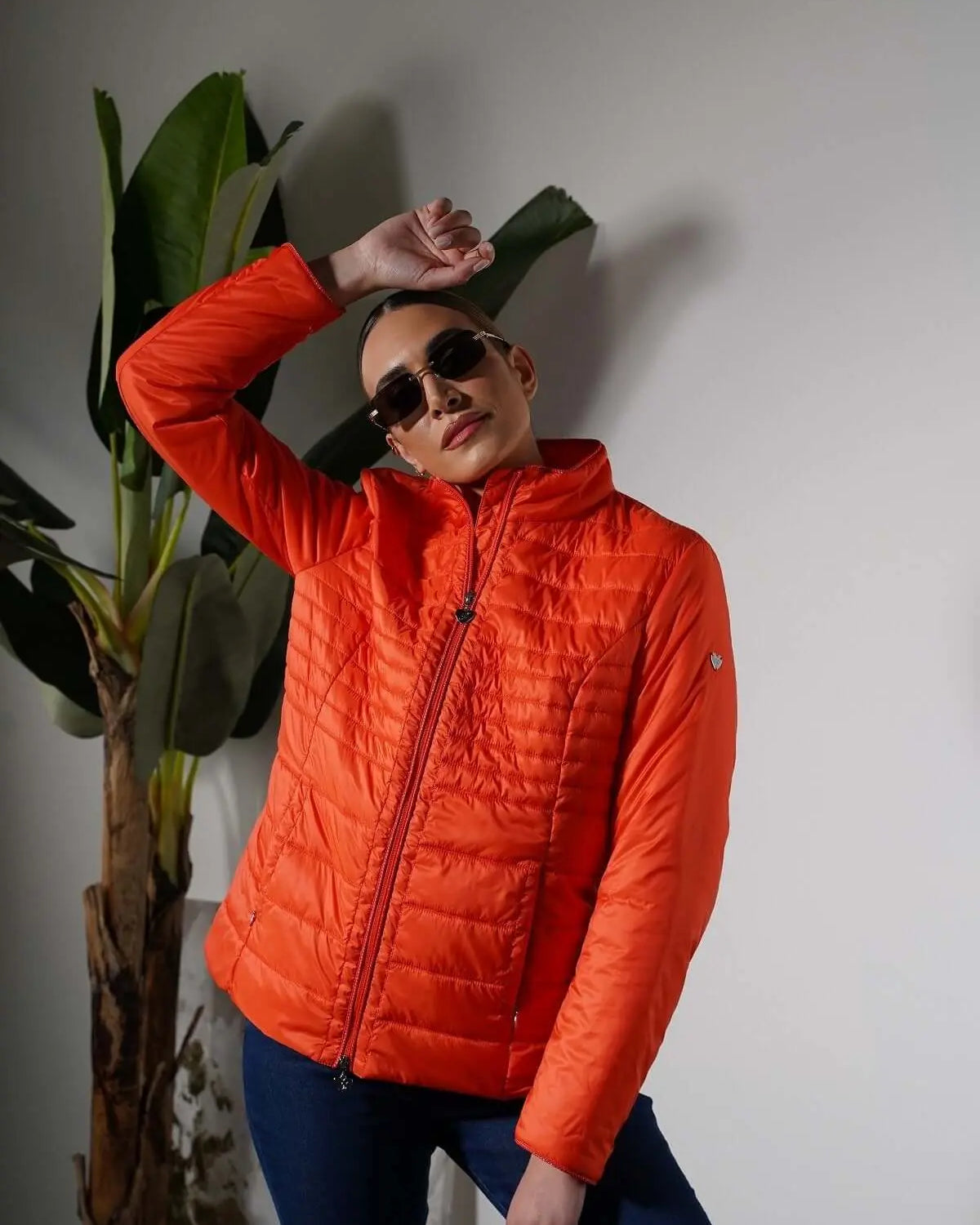 Easy jacket con zip e piping PAPAVERO DORABELLA EASY