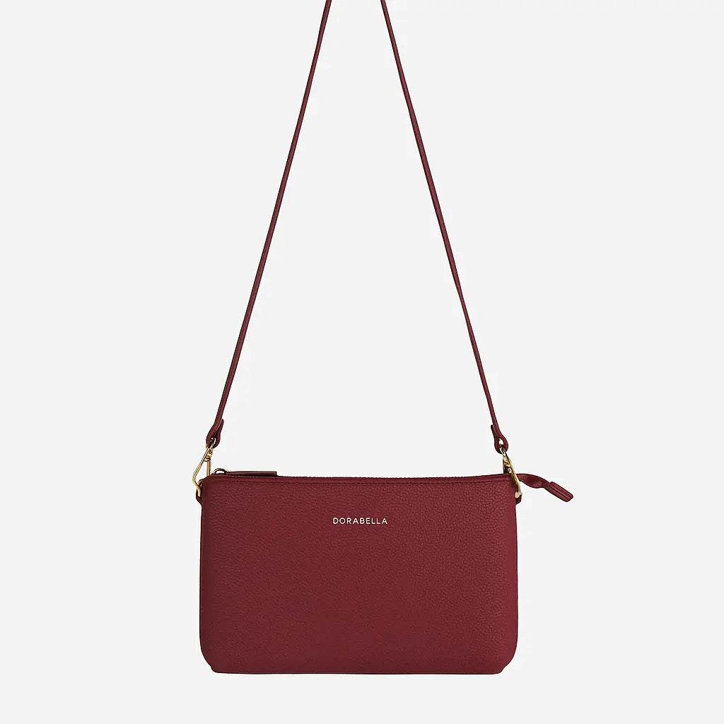 Easy smart in ecopelle a grana BORDEAUX DORABELLA EASY