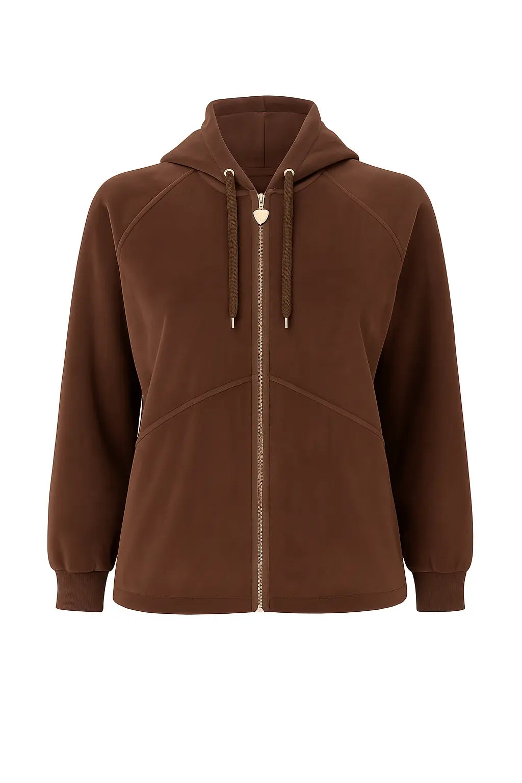 Felpa con cappuccio CIOCCOLATO DORABELLA PIU'